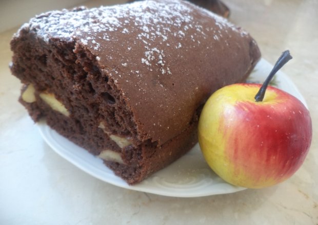 Fotografia przedstawiająca Ekspresowe ciasto z jabłkami