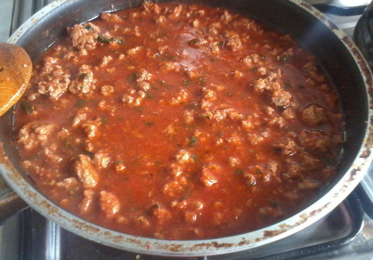 Ekspresowe spaghetti foto