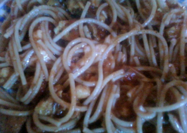 Fotografia przedstawiająca Ekspresowe spaghetti