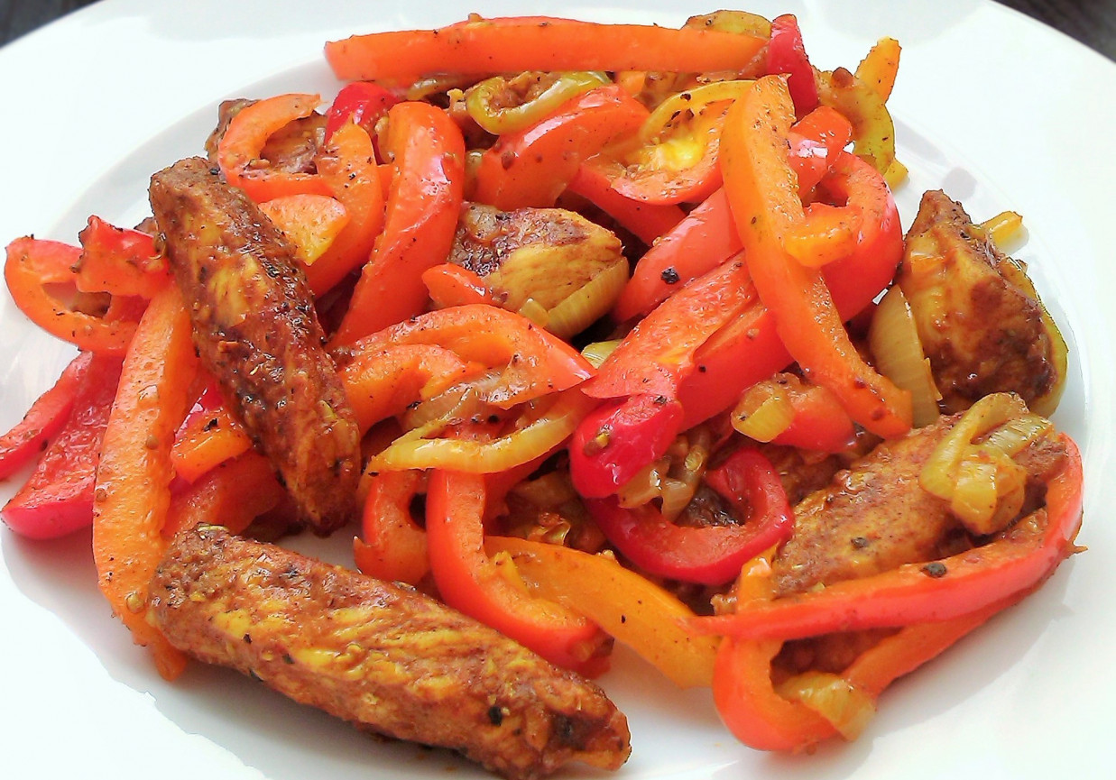 Fajitas z kurczakiem DoradcaSmaku.pl