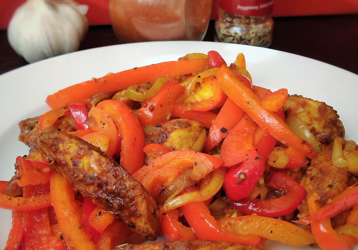 Fajitas z kurczakiem DoradcaSmaku.pl