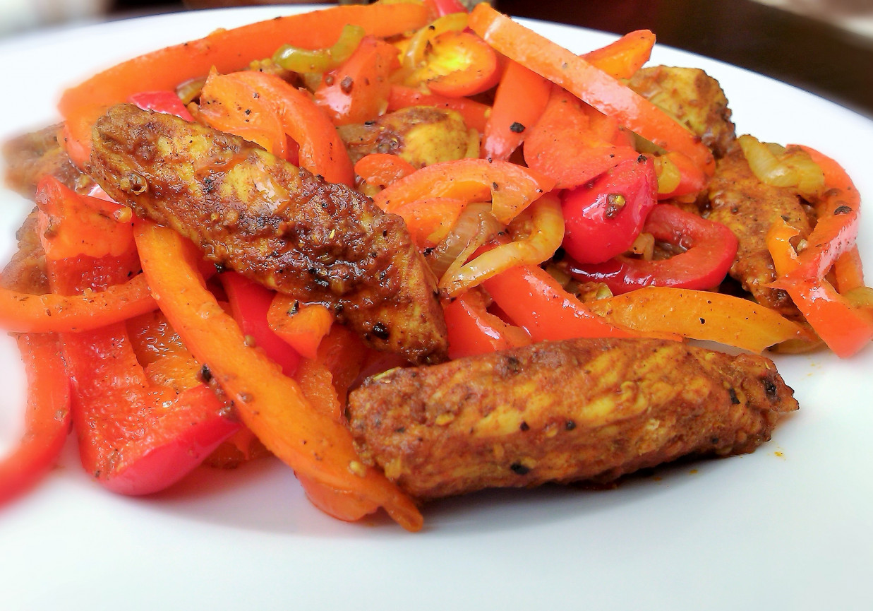 Fajitas z kurczakiem DoradcaSmaku.pl