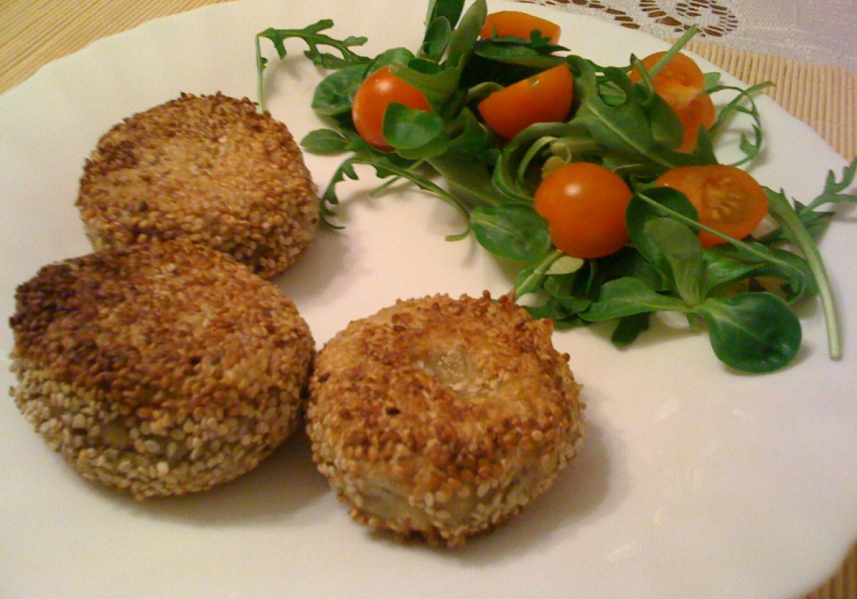 Falafel wegetariański kotlet z ciecierzycy z sezamem DoradcaSmaku.pl