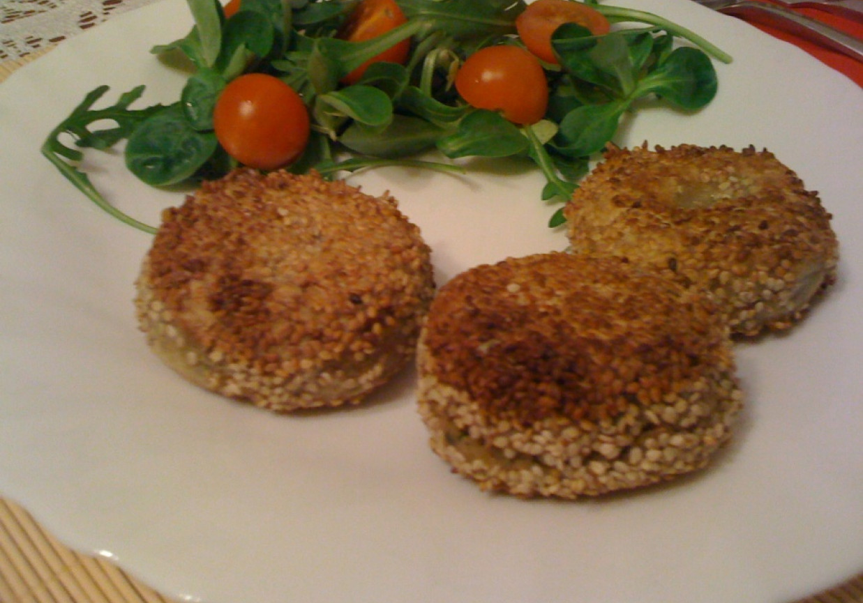 Falafel wegetariański kotlet z ciecierzycy z sezamem DoradcaSmaku.pl