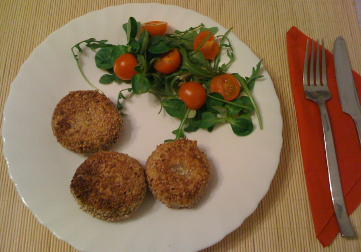 Falafel wegetariański kotlet z ciecierzycy z sezamem DoradcaSmaku.pl