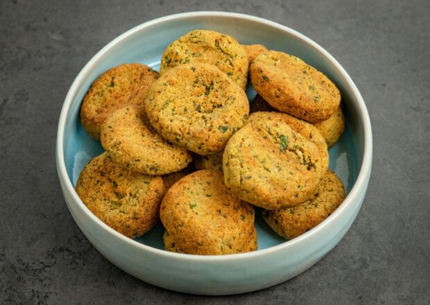 Fotografia przedstawiająca Falafele z air fryera