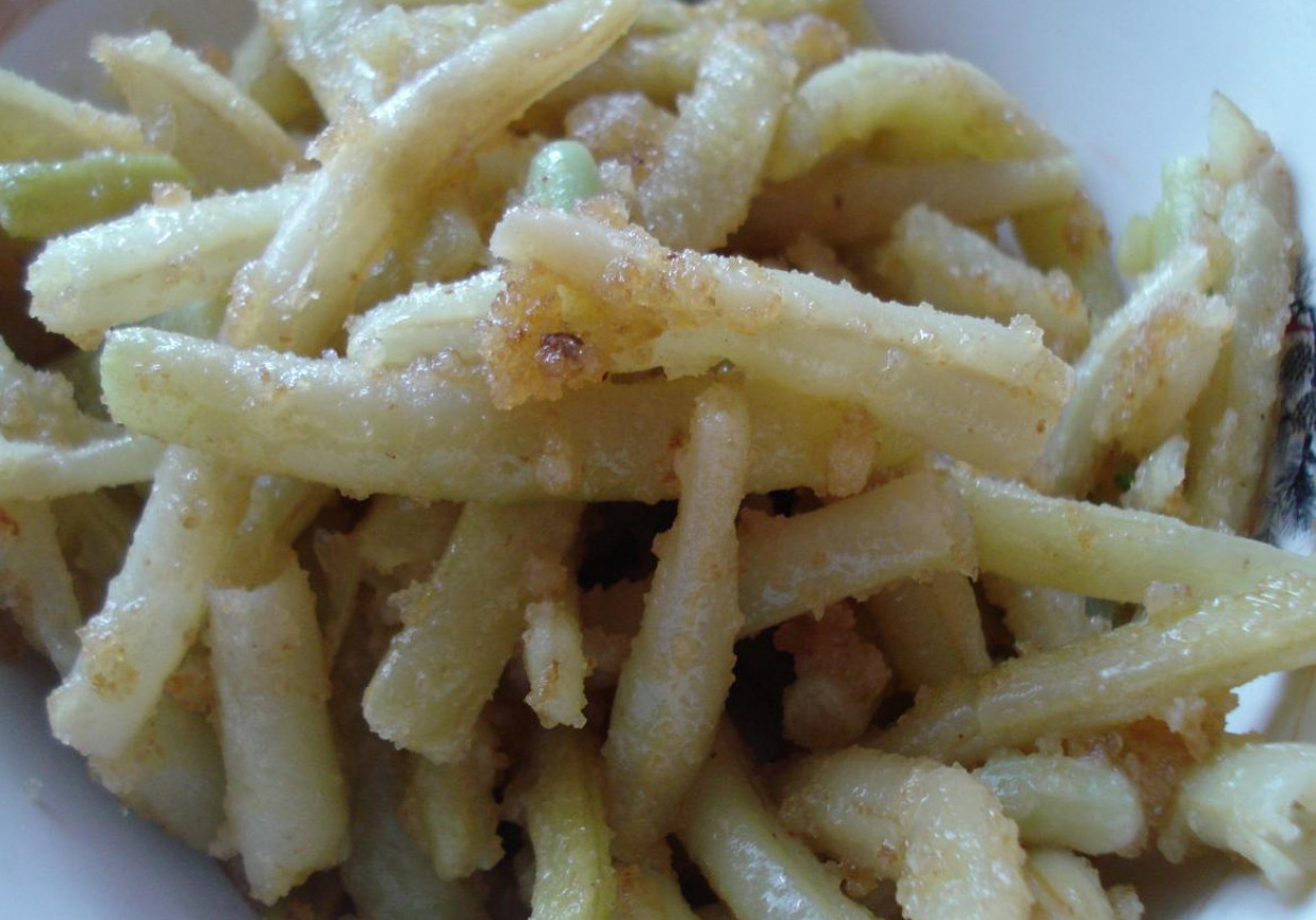 Fasolka na czosnkowej oliwie foto