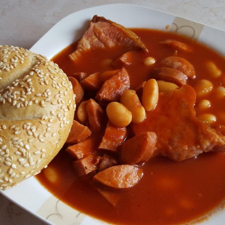 Krok 6 - Fasolka po bretońsku foto