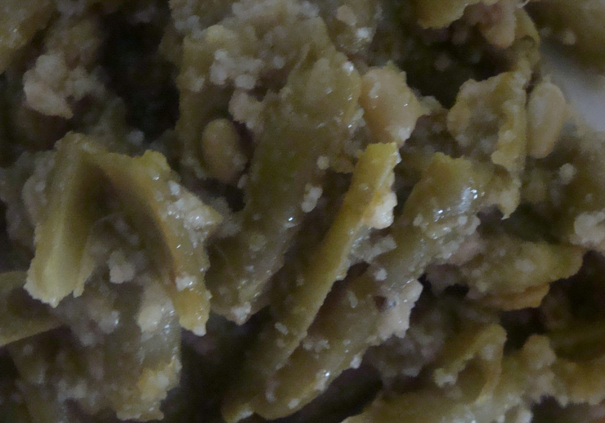 fasolka szparagowa z bulką tart ą do obiadu foto
