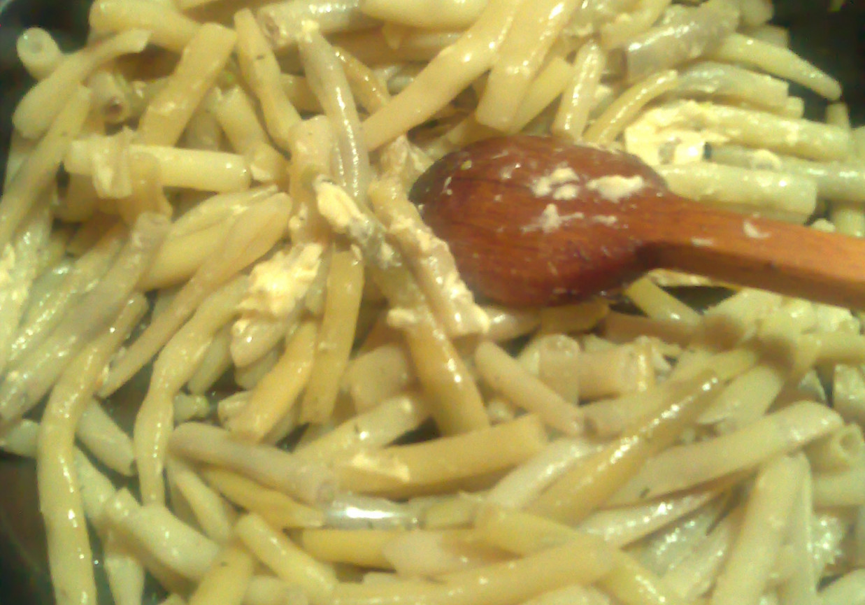 Fasolka szparagowa zasmażana z miodem foto