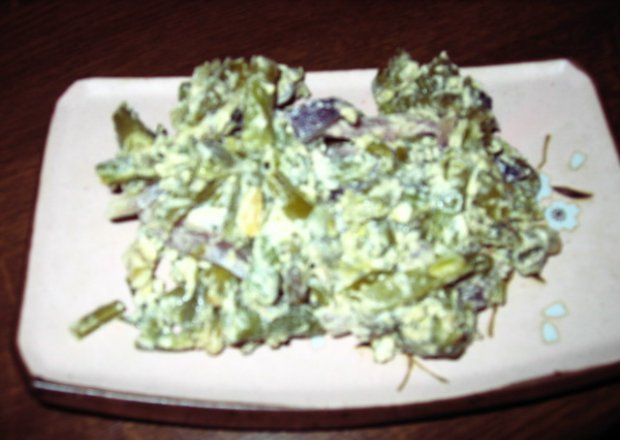 Fotografia przedstawiająca fasolka szparagowa ze śmietaną