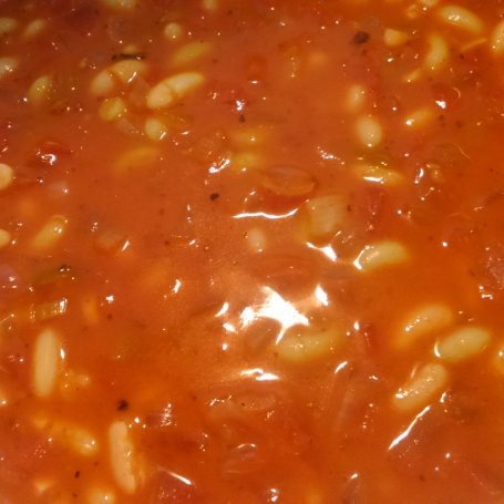 Krok 4 - Fasolka w sosie pomidorowym foto