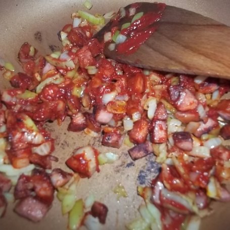 Krok 3 - Fasolka w sosie pomidorowym foto