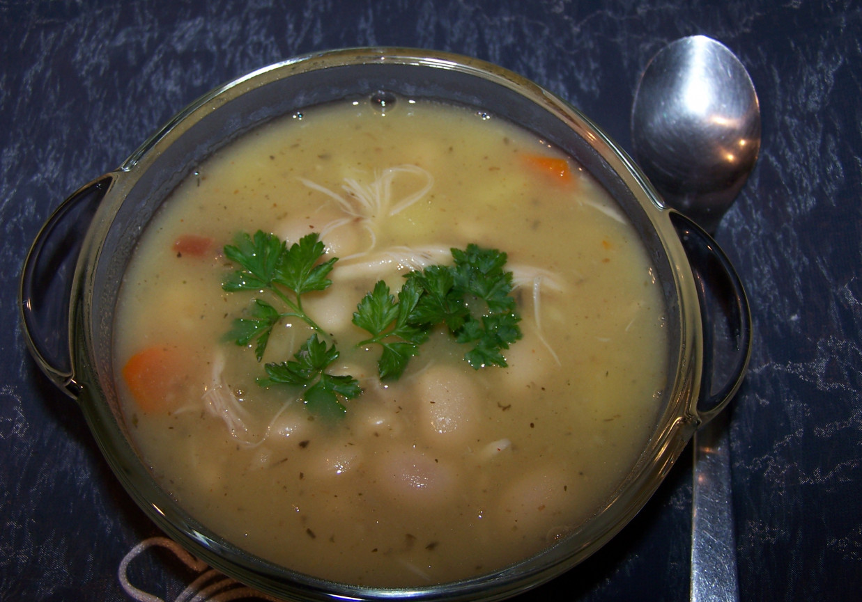 Fasolowo-królikowa, czyli zupa wyborowa :) foto