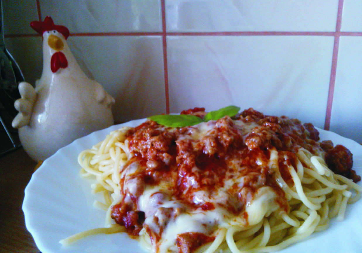 Fast spaghetti. foto