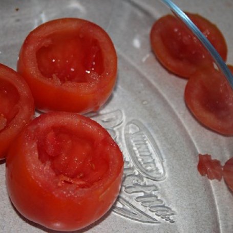 Krok 1 - Faszerowan pomidorki foto