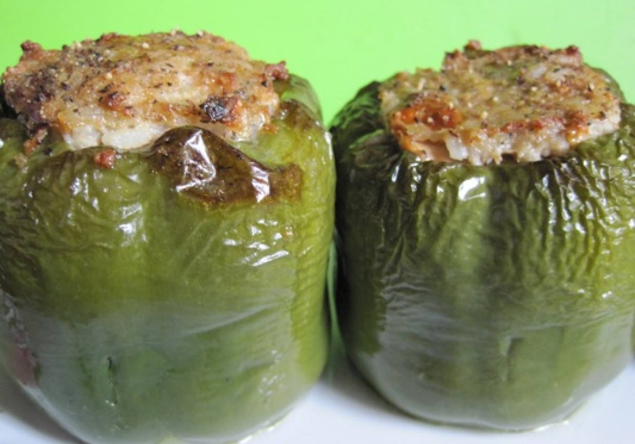 Faszerowana papryka foto