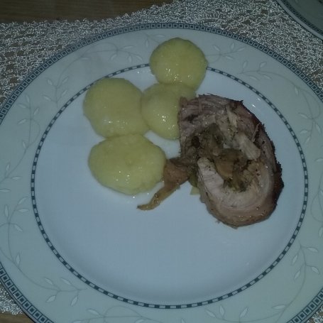 Krok 5 - Faszerowana rolada schabowa foto