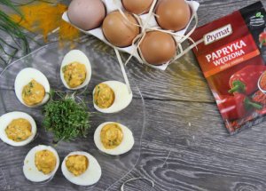 Jak zrobić jajka faszerowane? foto