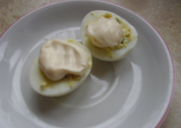 Fotografia przedstawiająca Faszerowane jajka