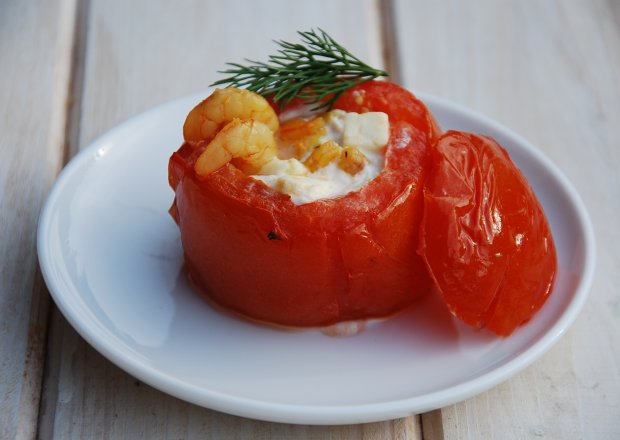 Fotografia przedstawiająca Faszerowane pomidorki w Actifry