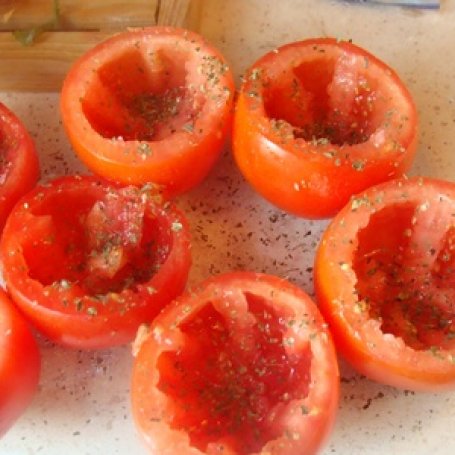 Krok 1 - Faszerowane pomidorki foto