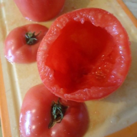 Krok 1 - Faszerowane pomidory mięsem foto