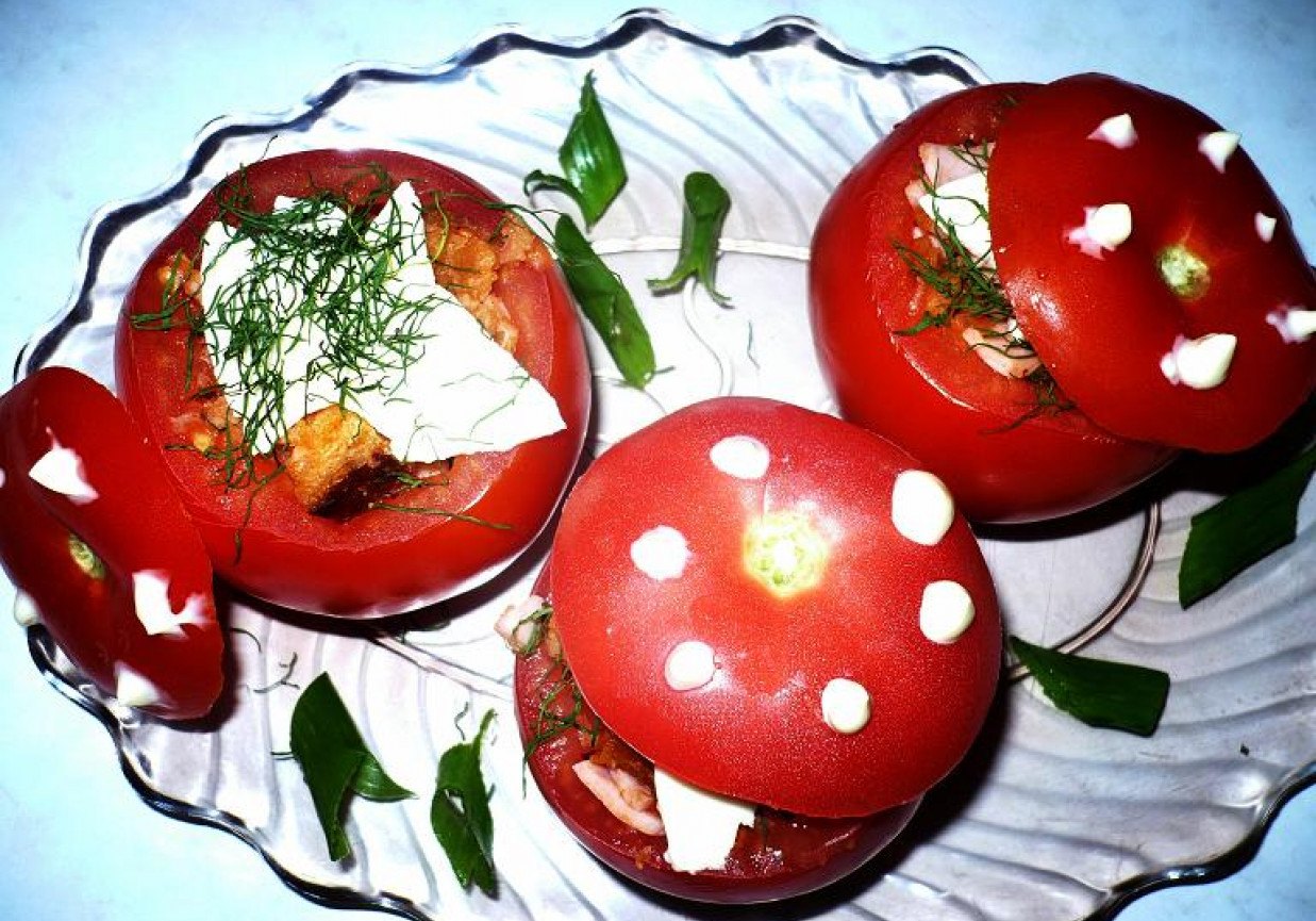 Faszerowane pomidory foto