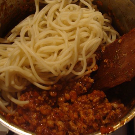 Krok 4 - Faszerowane spaghetti papryki foto
