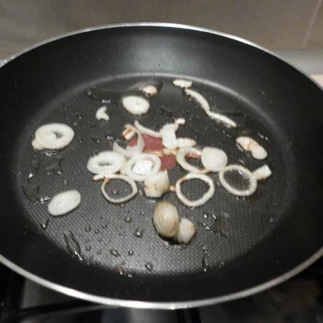 Krok 1 - Feta z kurczakiem w warzywnym risotto. foto