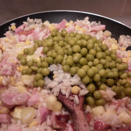 Krok 8 - Feta z kurczakiem w warzywnym risotto. foto