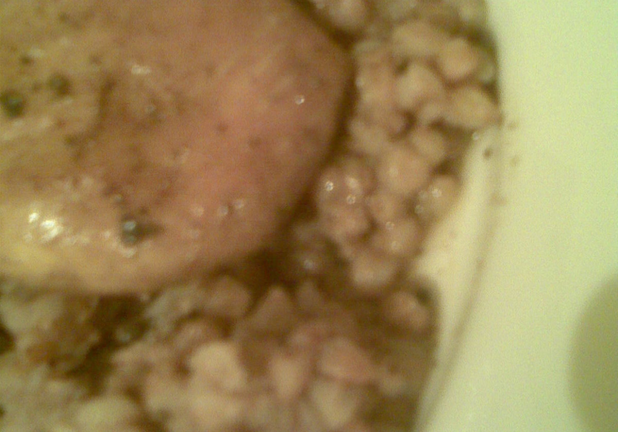 Filet duszony z kaszą foto