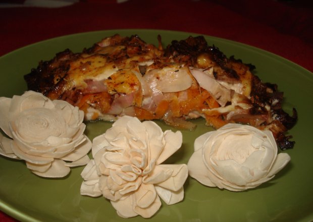 Fotografia przedstawiająca Filet pod warzywną pierzynką