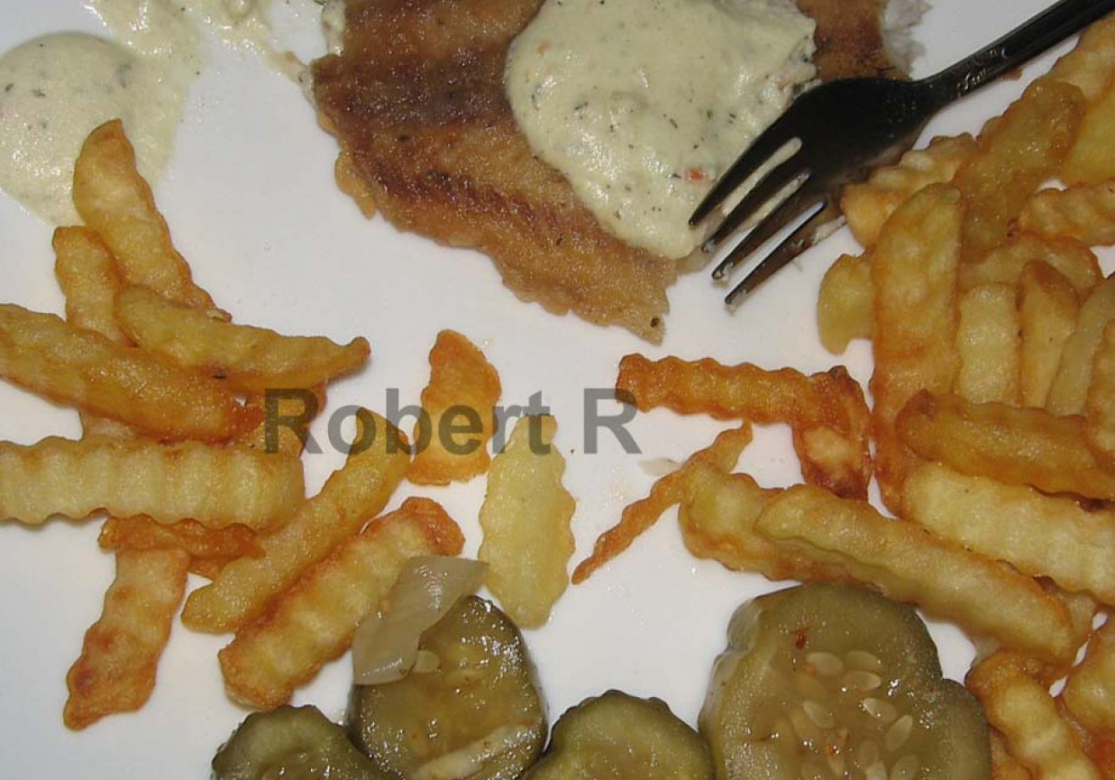Filet tilapii - danie obiadowe foto