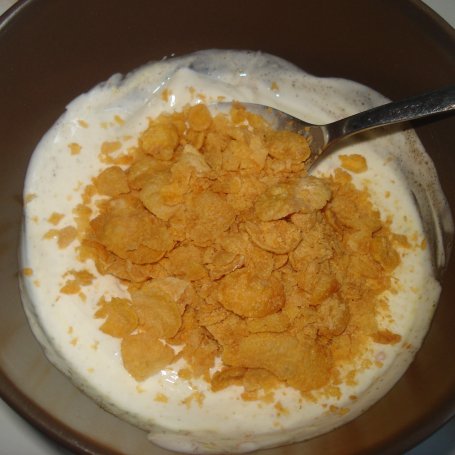 Krok 3 - Filet z indyka w marynacie z jogurtu i płatek kukurydzianych- z papryczką Baby zaserwowany :) foto