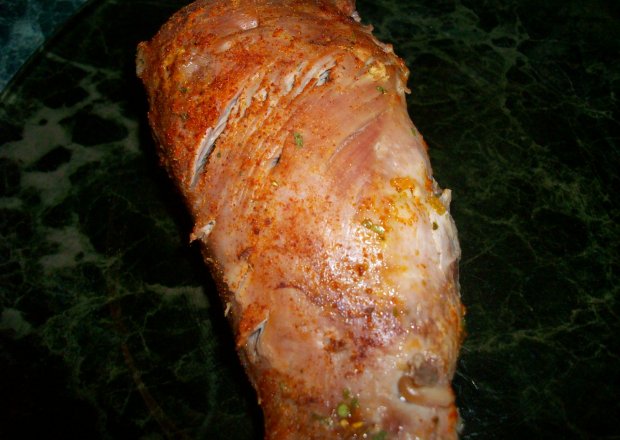Fotografia przedstawiająca filet z kaczki w przyprawach