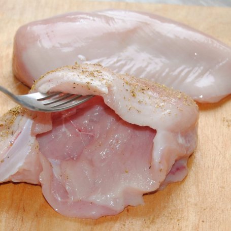 Krok 1 - Filet z kalarepką foto