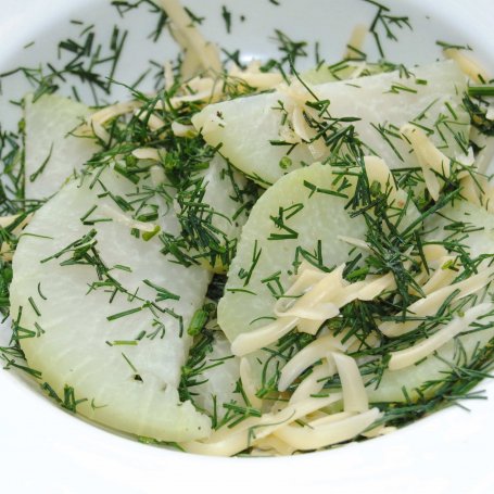 Krok 3 - Filet z kalarepką foto