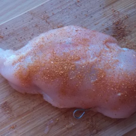 Krok 2 - Filet z kolorowym nadzieniem foto