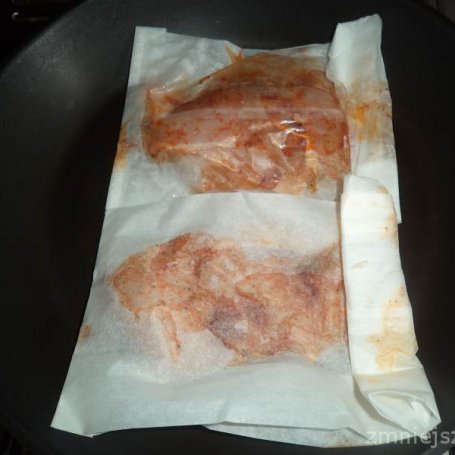 Krok 4 - Filet z kurczaka smażony w torebkach foto