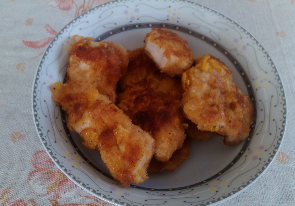 Filet z kurczaka w chrupiącej panierce foto