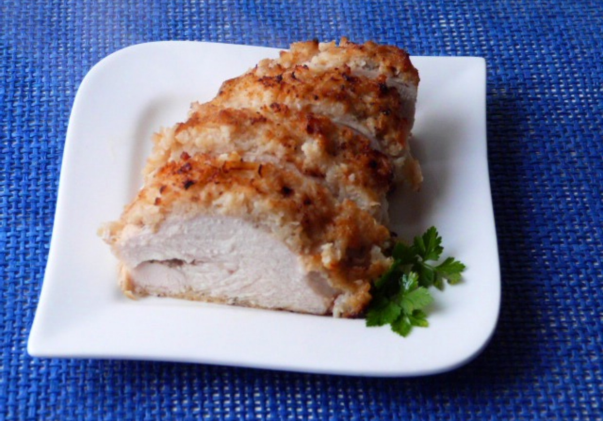 Filet z kurczaka w kalafiorze foto