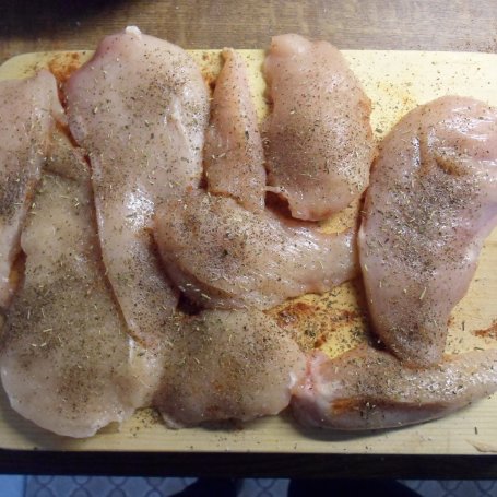Krok 1 - Filet z kurczaka w papilotach foto