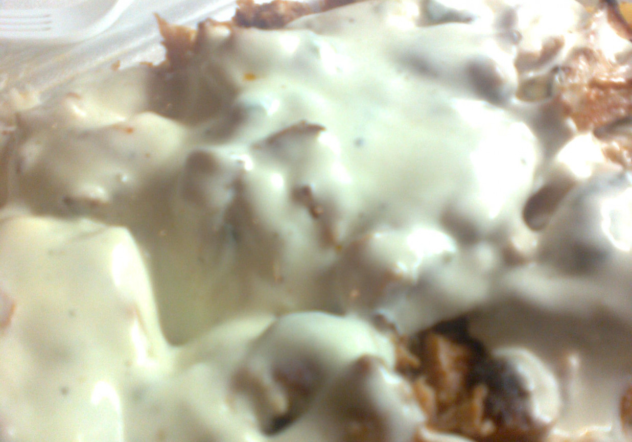 Filet z kurczaka w śmietanowo-czosnkowym foto
