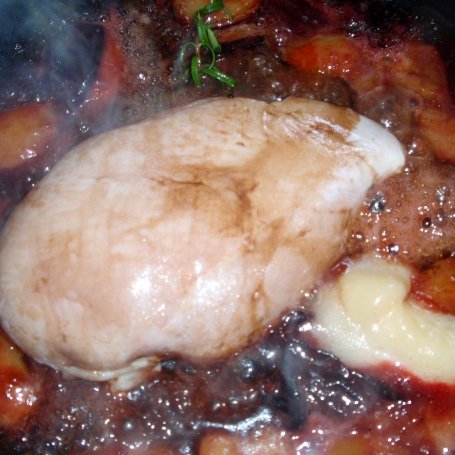Krok 3 - Filet z kurczaka w sosie   śliwkowym foto