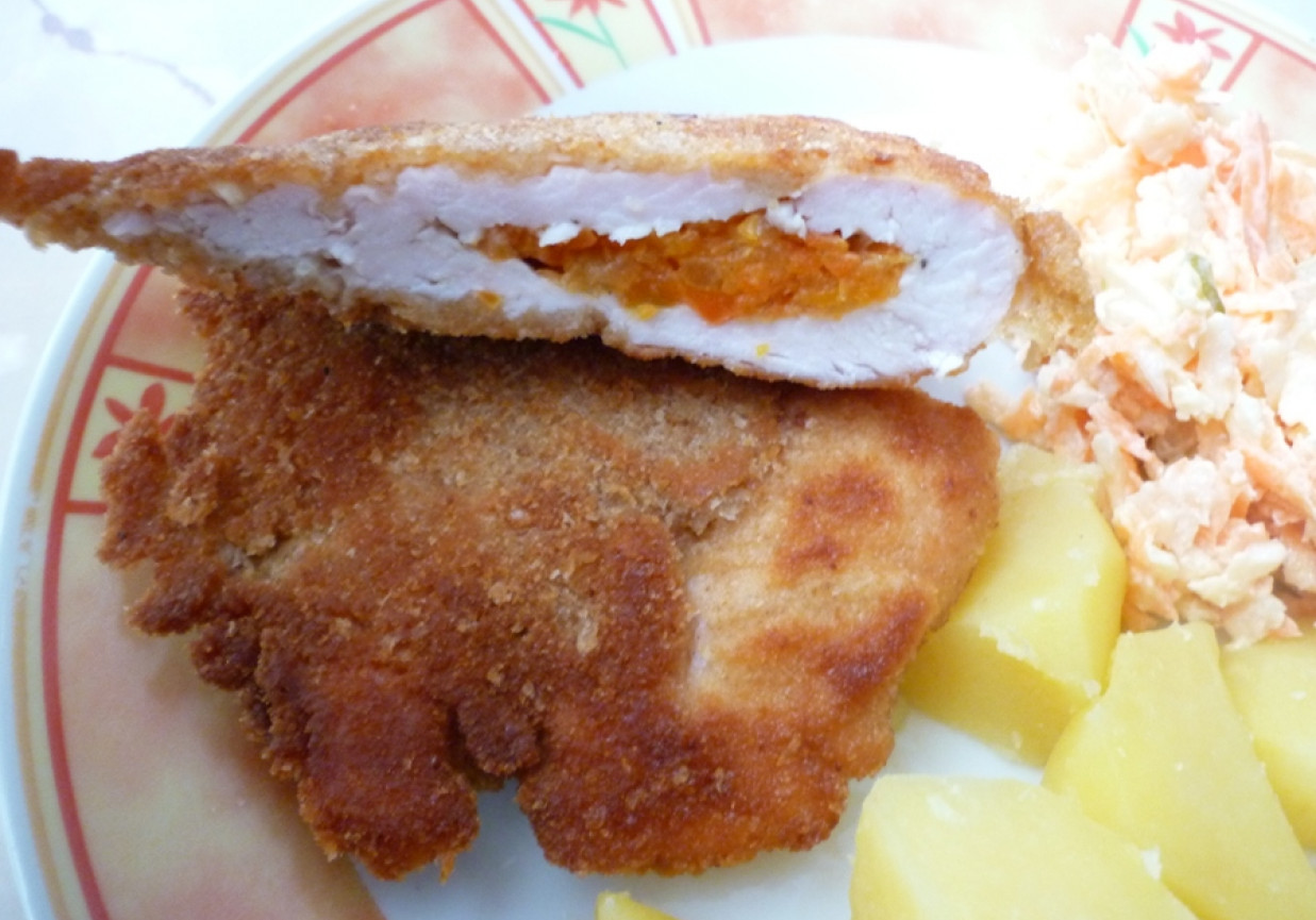 Filet z kurczaka z marchewką foto
