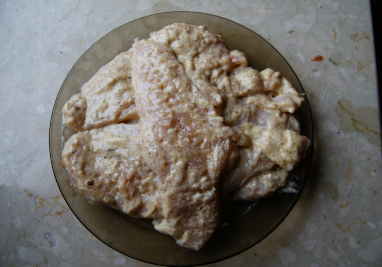 filet z kurczaka z marynacie śmietanowo-musztardowej foto