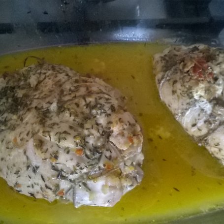 Krok 3 - Filet z kurczaka z niespodzianką foto