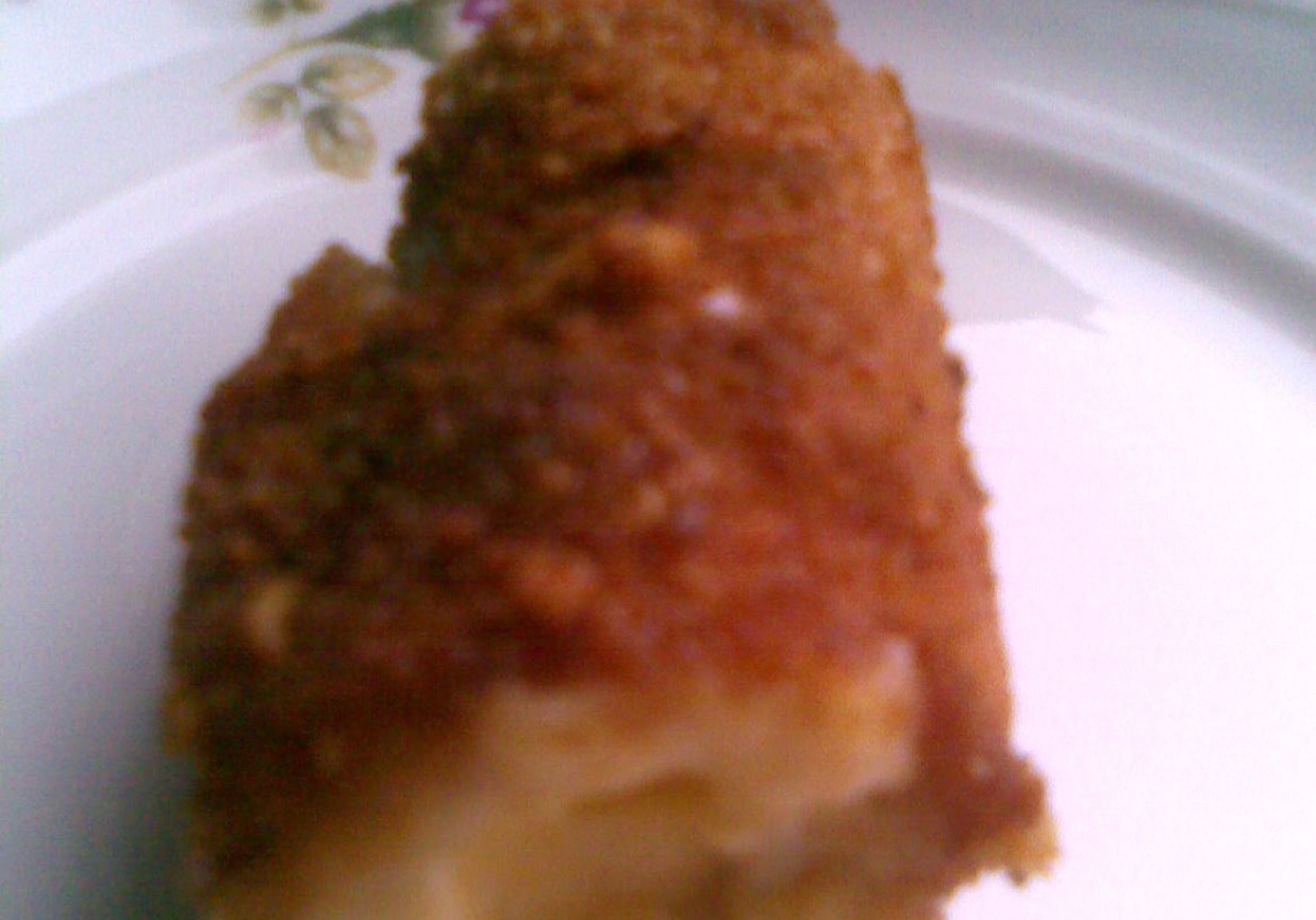 Filet z kurczaka  z serem  w panierce orzechowej foto
