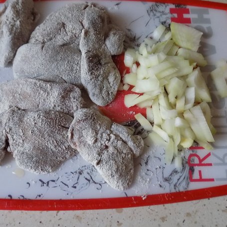 Krok 1 - Filety faszerowane wątróbką foto